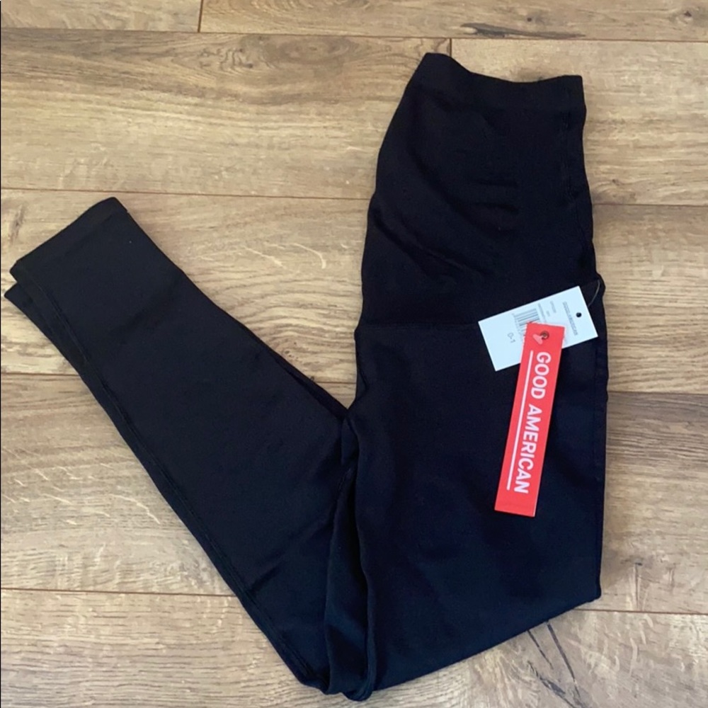 Good American maternity leggings